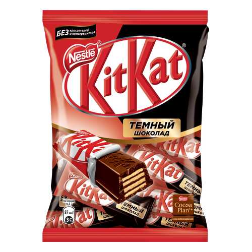 Темный шоколад Kit Kat dark с хрустящей вафлей 169 г в Самбери