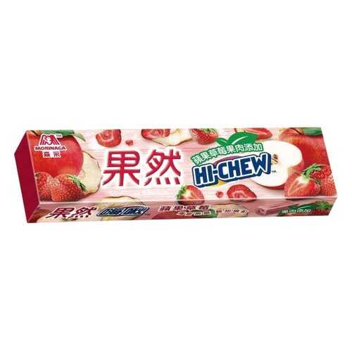 Жевательные конфеты Morinaga Hi-chew клубника-яблоко 50 г в Самбери