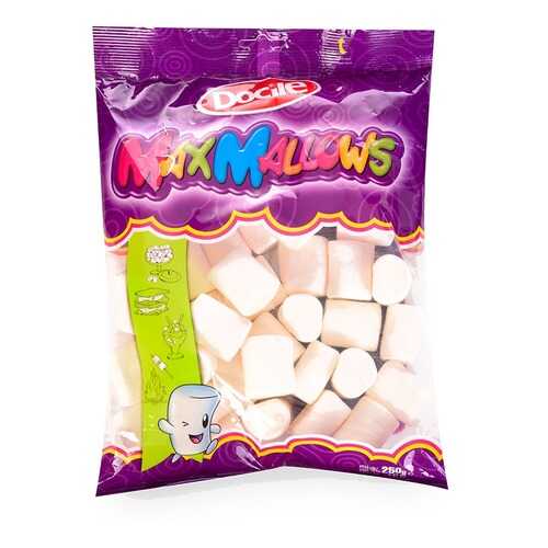 Зефир Docile Maxmallows Белые трубочки Ваниль 250г Бразилия в Самбери