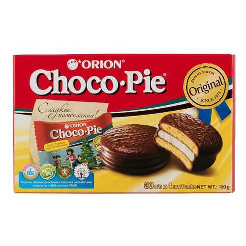 Пирожное Orion choco pie 120 г в Самбери