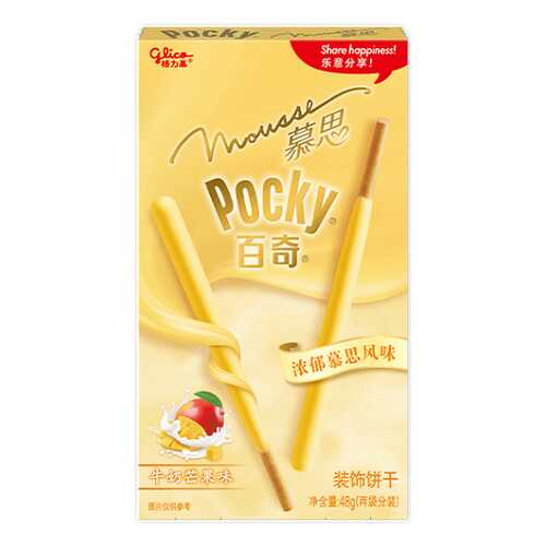 Палочки Glico Pocky со вкусом сливочное манго 48 г в Самбери