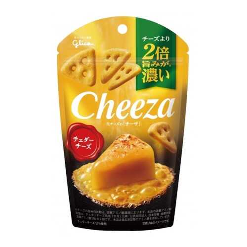 Печенье-снек Glico Cheeza с сыром чедером 40 г в Самбери