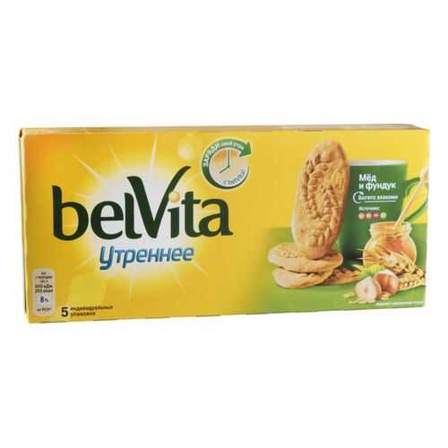 Печенье утреннее BelVita мед и фундук 225 г в Самбери