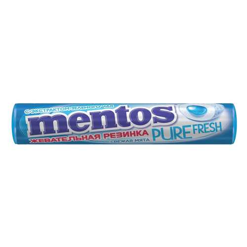 Жевательная резинка Mentos пьюр фреш мята 15.5 г в Самбери