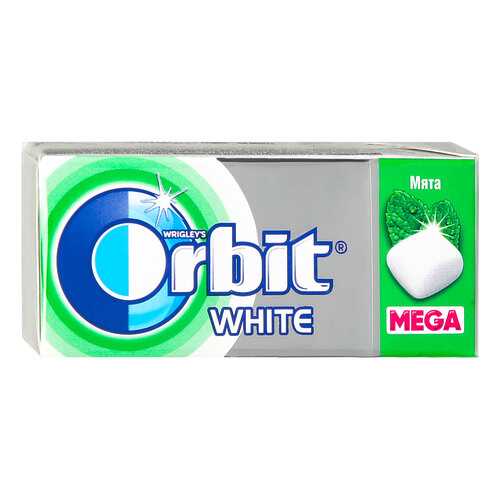 Жевательная резинка Orbit white mega spearmint 16 г 12 штук в Самбери