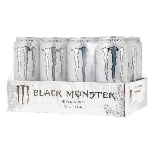 Энергетический напиток Black Monster Energy Ultra 12 шт 449 мл в Самбери